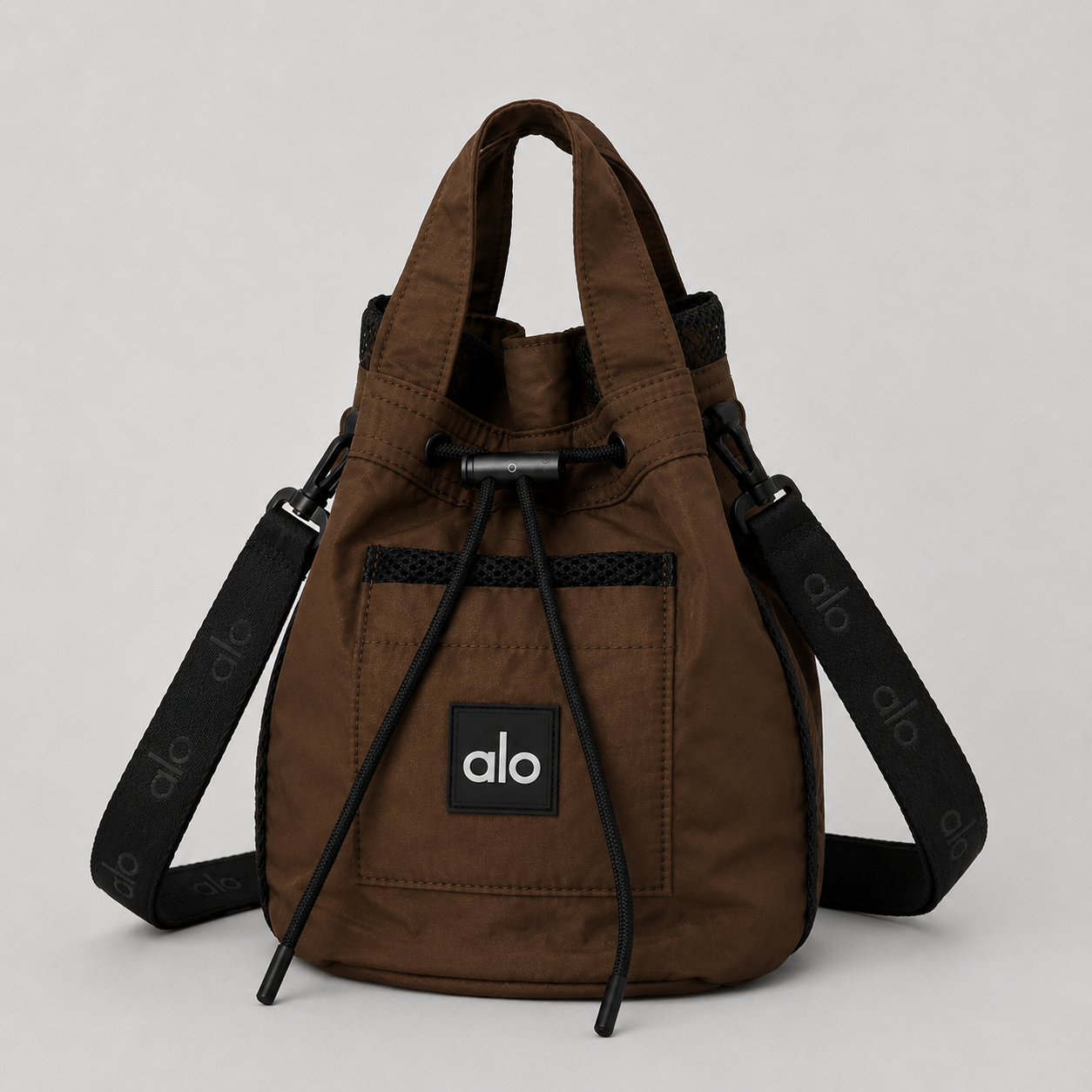 Sac seau à bandoulière - Espresso