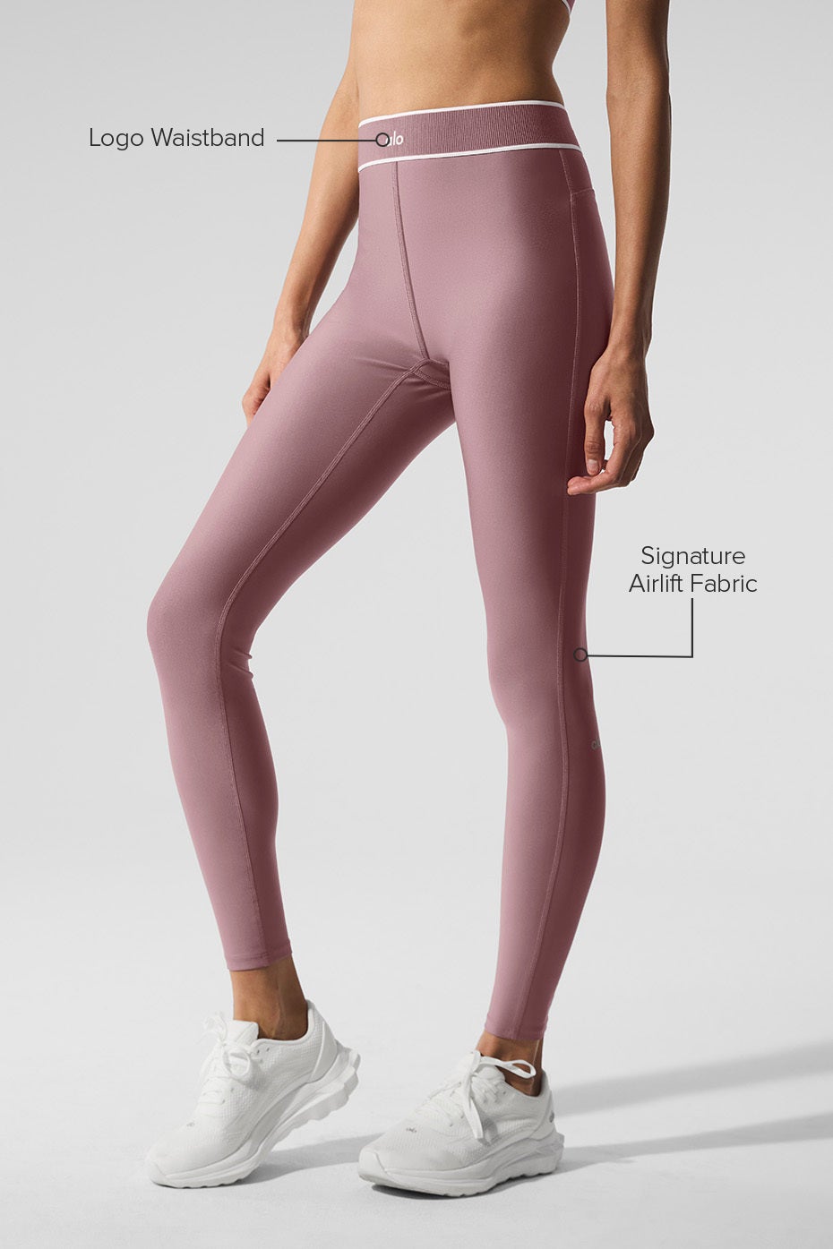 Legging d'alignement taille haute Airlift - Smoky Quartz