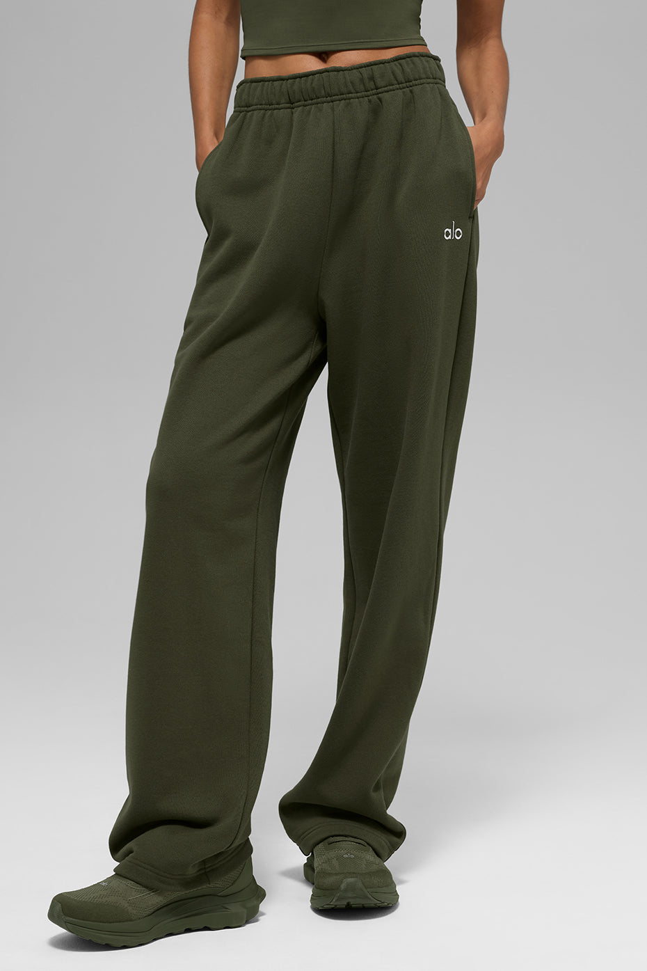 Pantalon de survêtement Accolade - vert olive