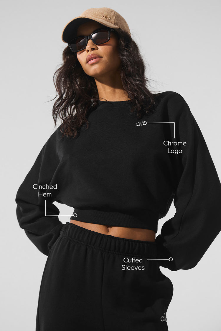Pull Col Rond ALO-Femme