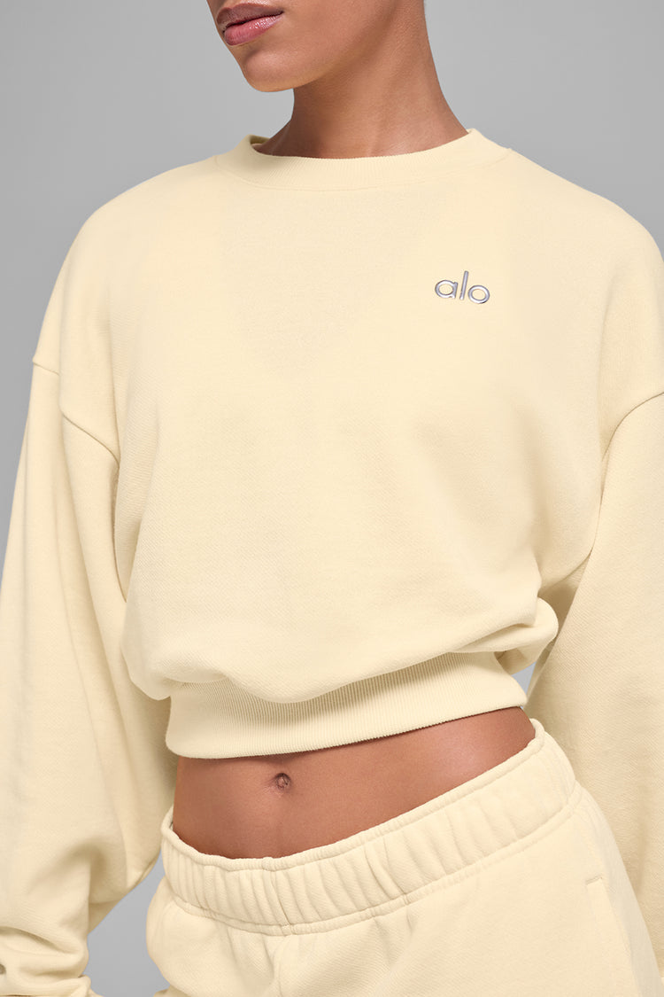 Pull Col Rond ALO-Femme