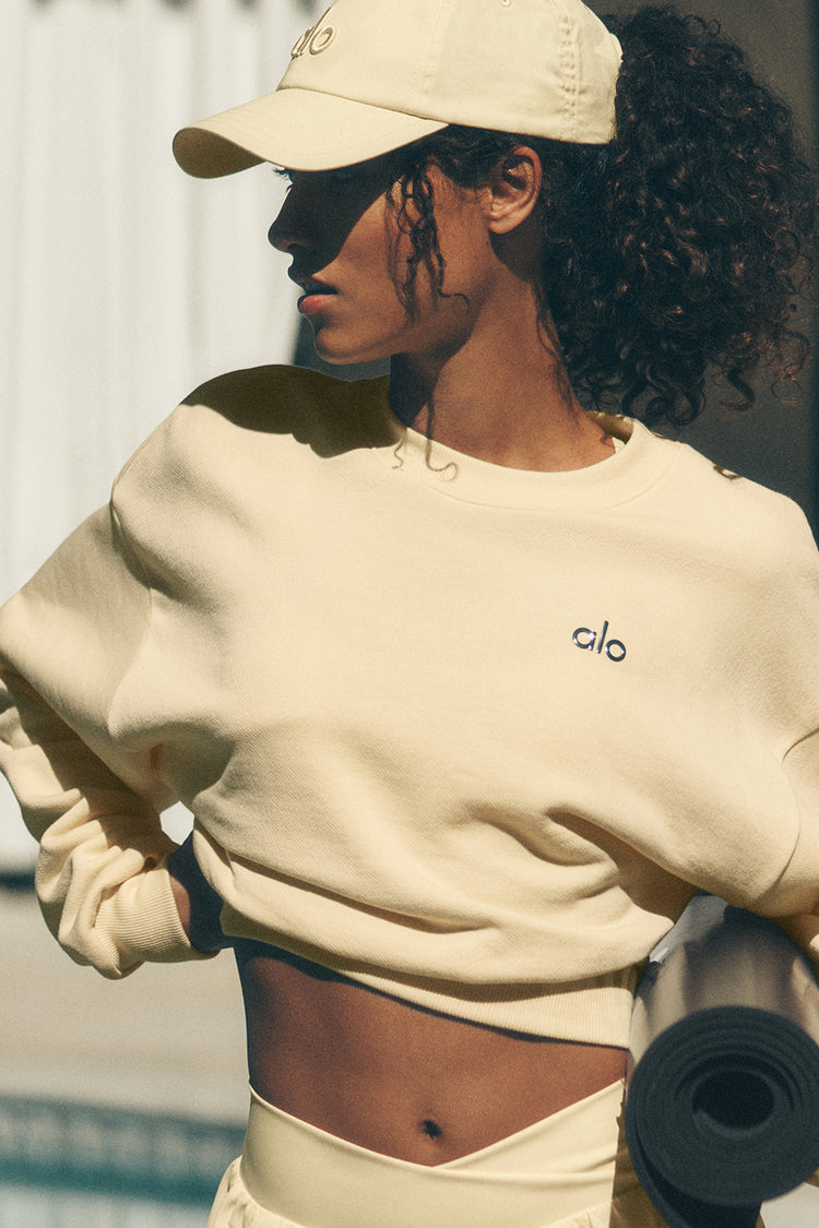 Pull Col Rond ALO-Femme