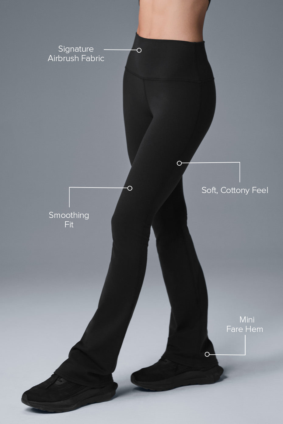 Legging - bootcut 7/8 Airbrush