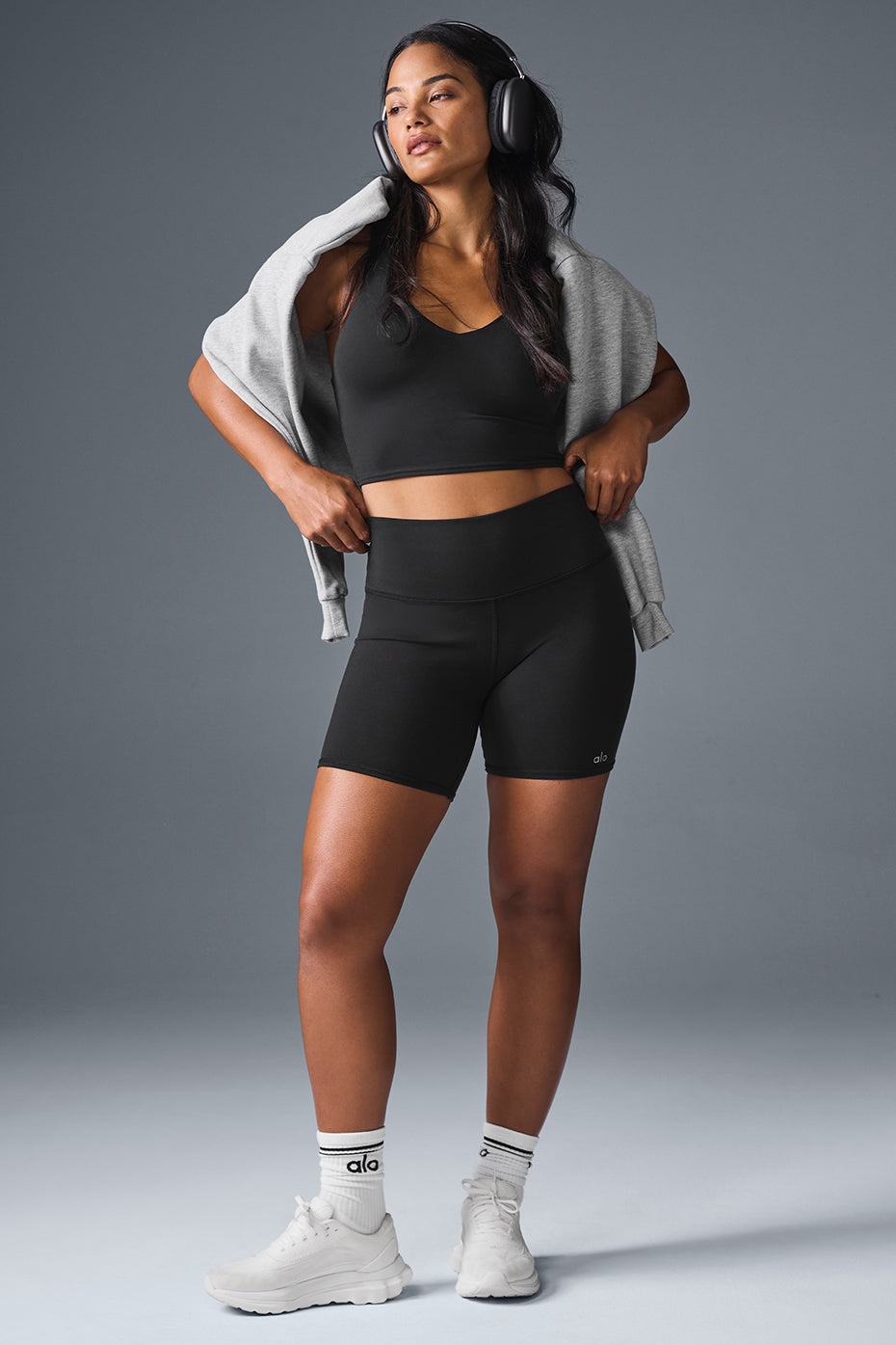 Short cycliste taille haute aérographe 5