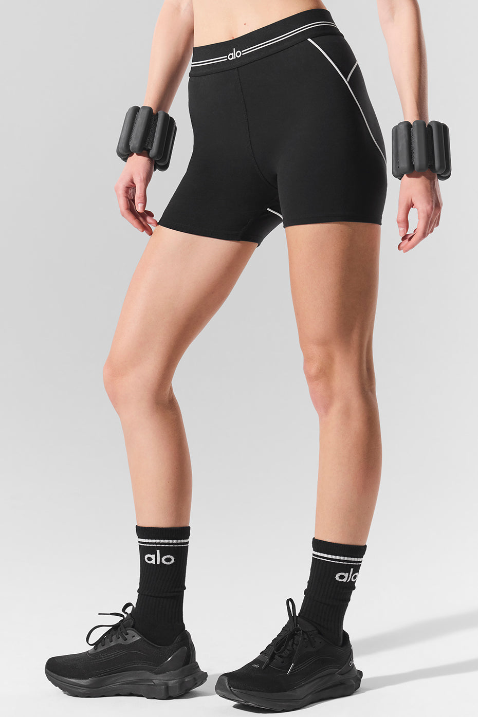 Short Airbrush Heart Throb Taille Haute – Femme