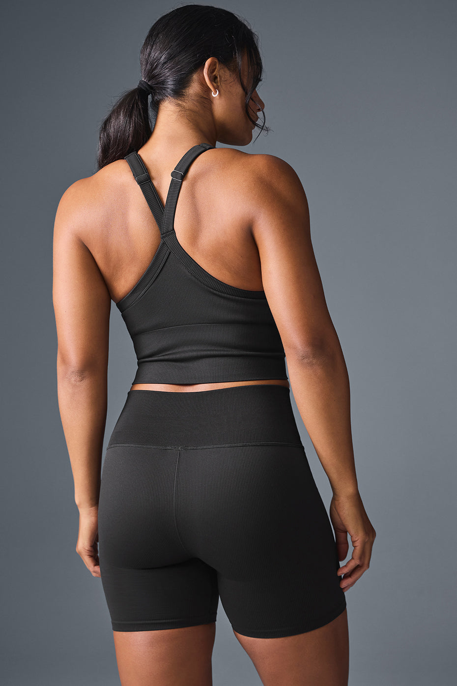 Brassière Côtelée Sans Coutures – Femme