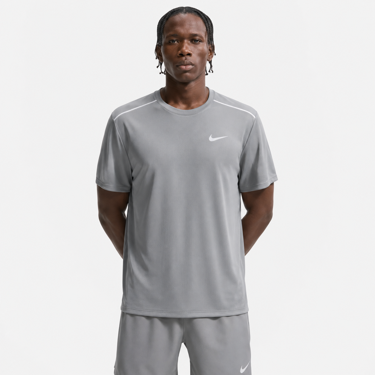 Nike DriFit Miler Running Top Mens