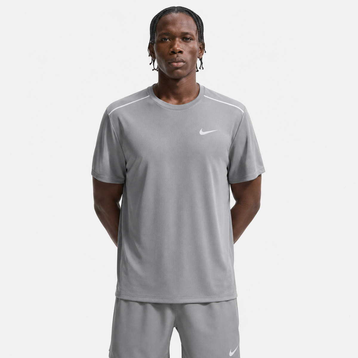 Nike DriFit Miler Running Top Mens