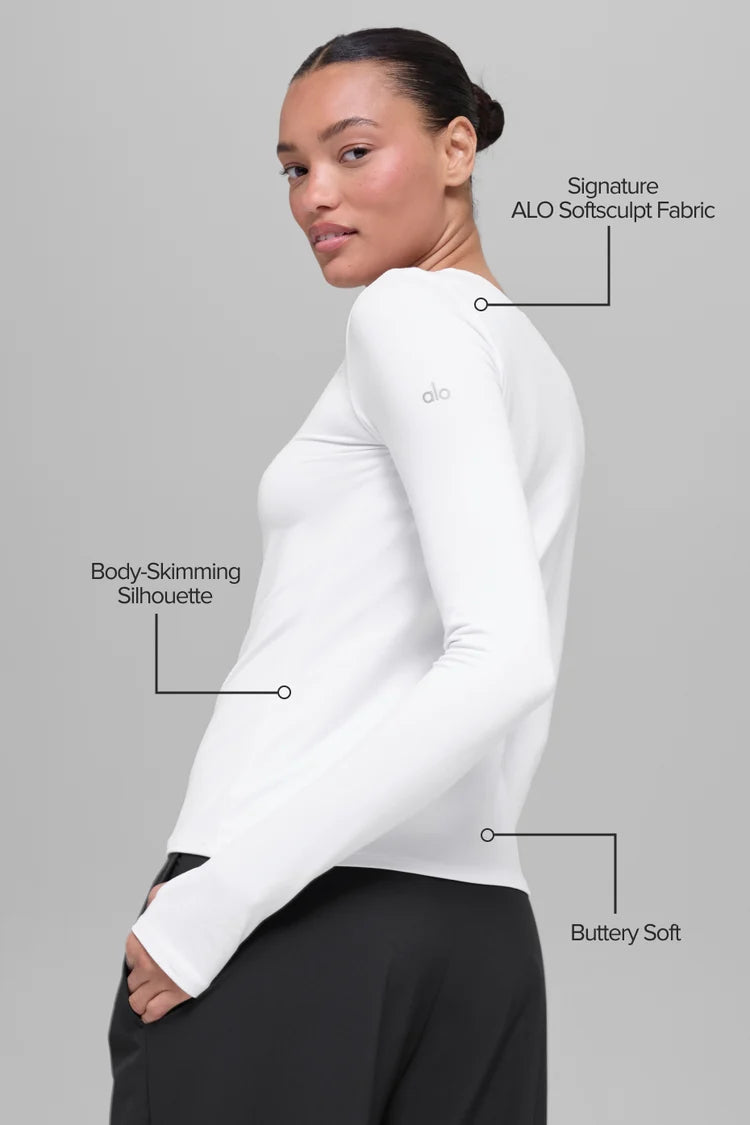 Alosoft Finesse Long Sleeve Top
