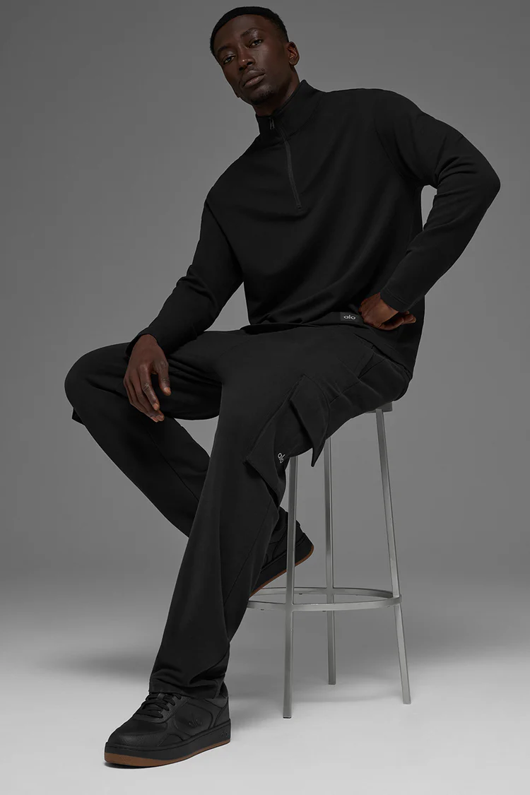 Pull Polaire Demi-Zip Homme ALO