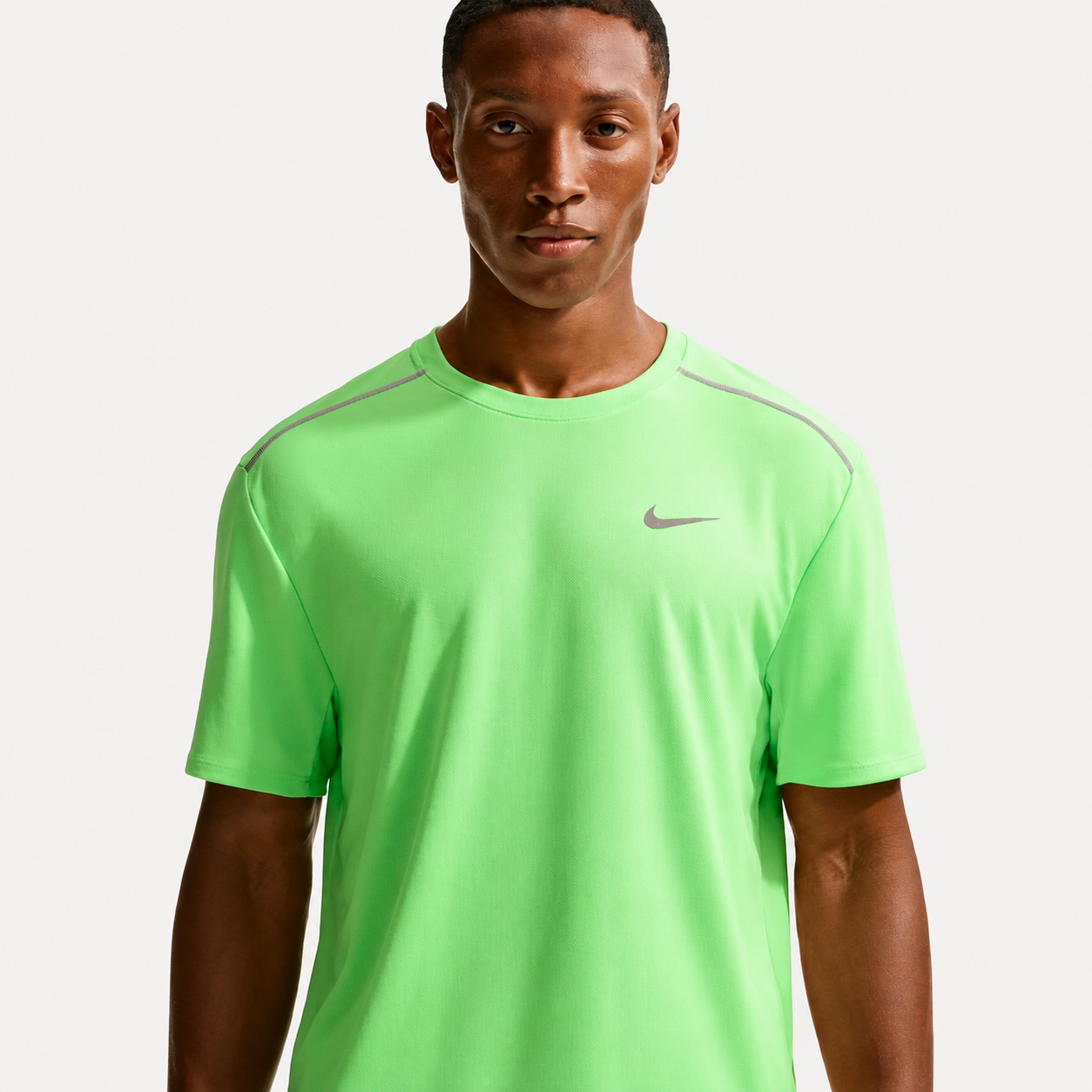 Nike DriFit Miler Running Top Mens