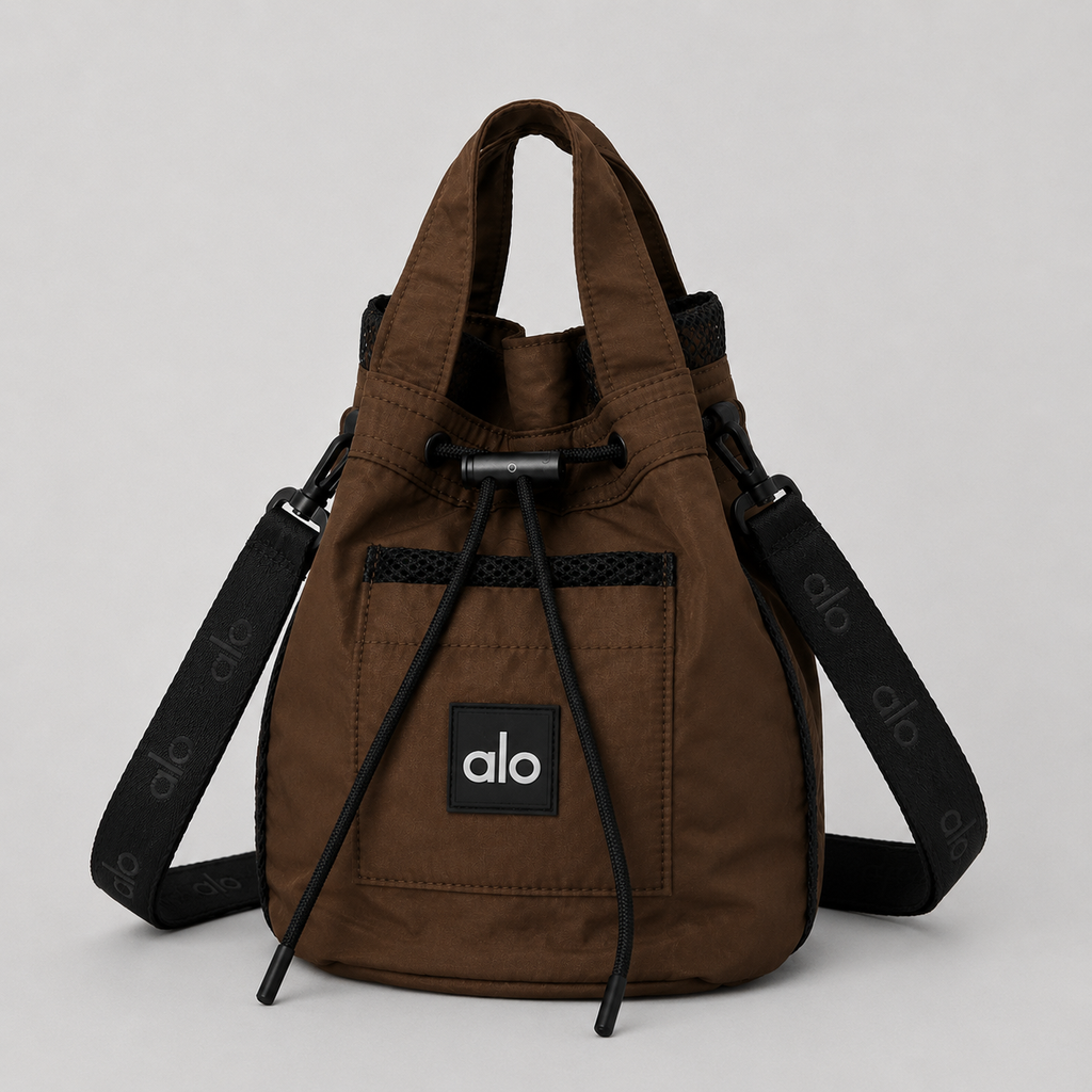 Sac seau à bandoulière - Espresso