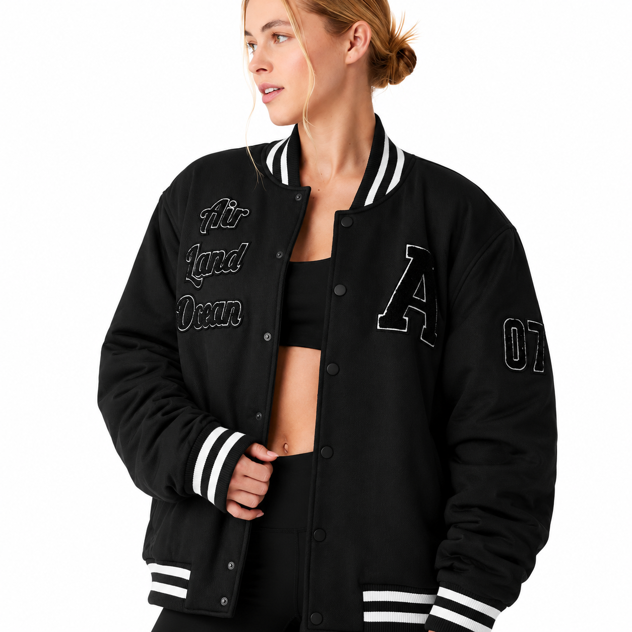 Veste Américaine en laine-ALO