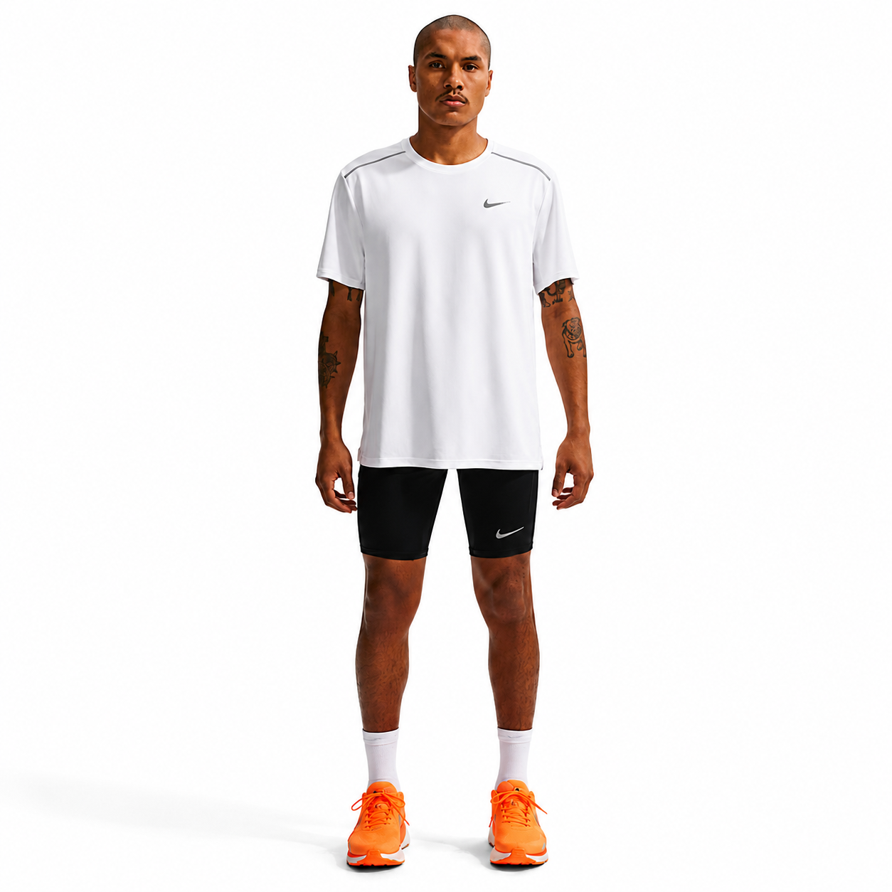 Nike DriFit Miler Running Top Mens