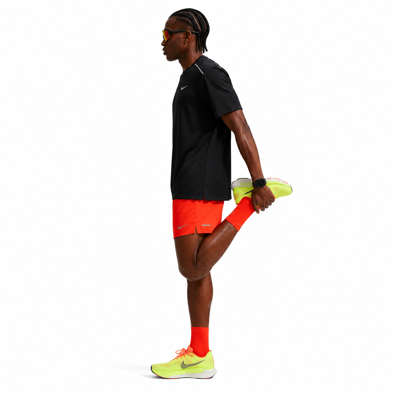 Nike DriFit Miler Running Top Mens