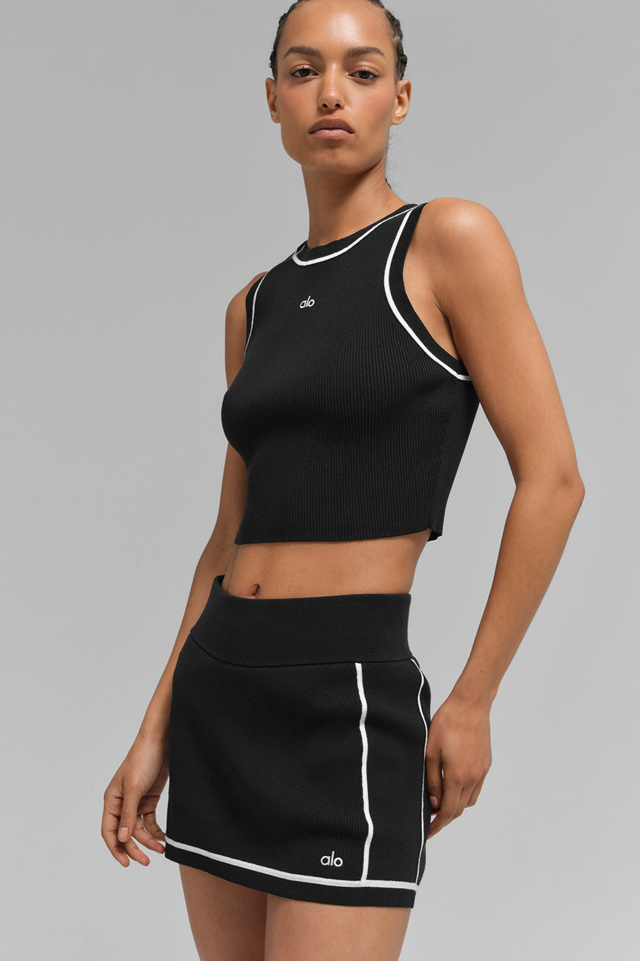 Débardeur - côtelé en tricot Highline Cropped Tank