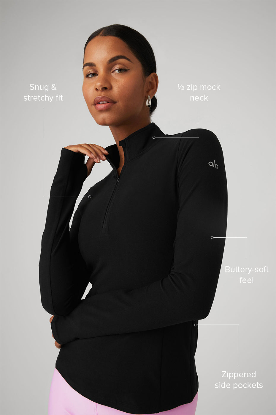 Pull rapide - Alosoft 1/2 Zip