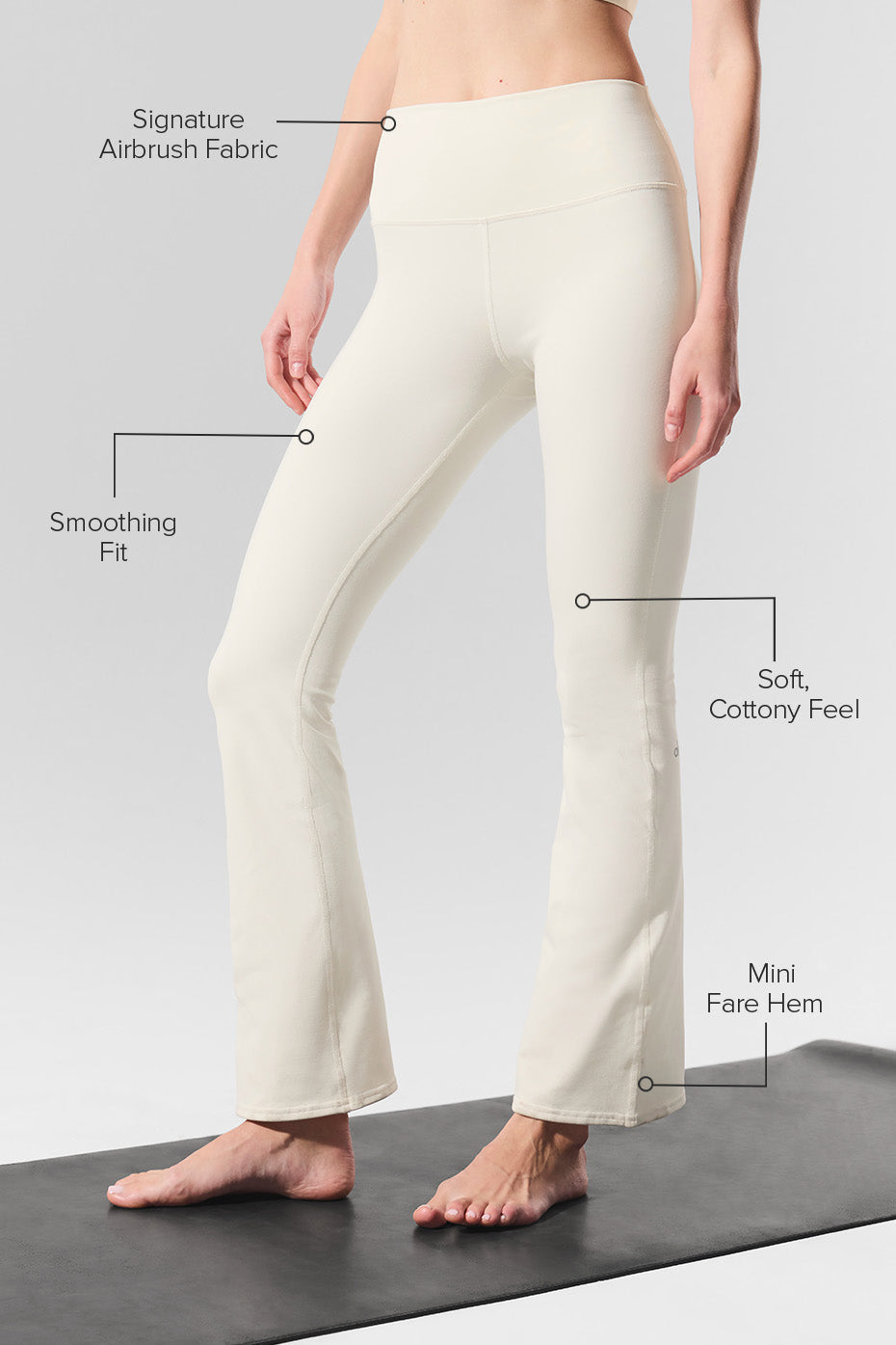 Legging - bootcut 7/8 Airbrush