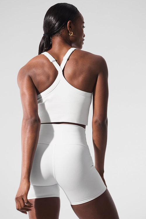 Brassière Côtelée Sans Coutures – Femme