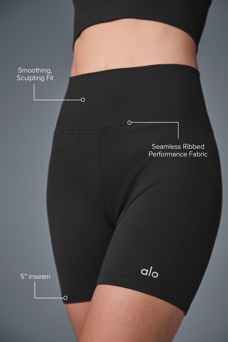 Short Côtelé Sans Coutures – Femme