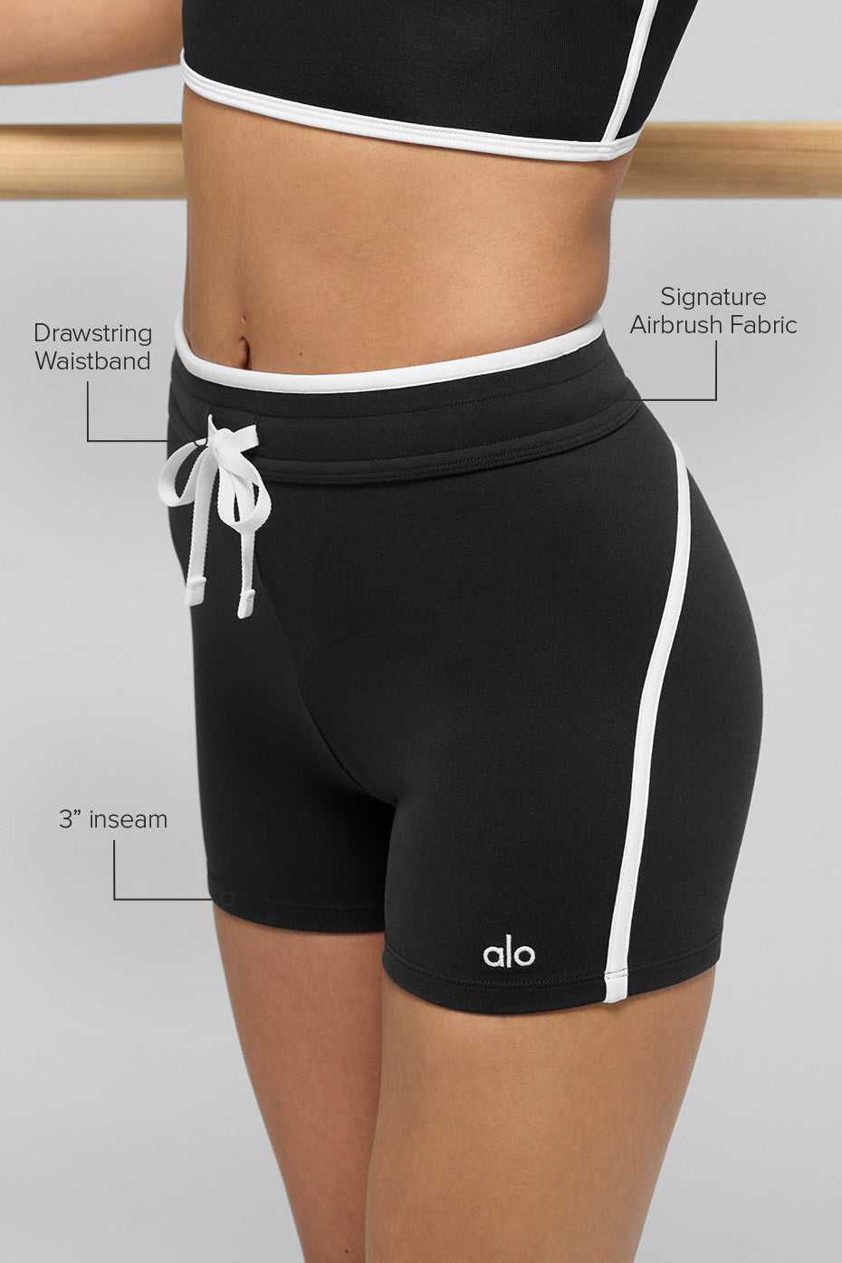 Short de Sport Moulant ALO-Femme