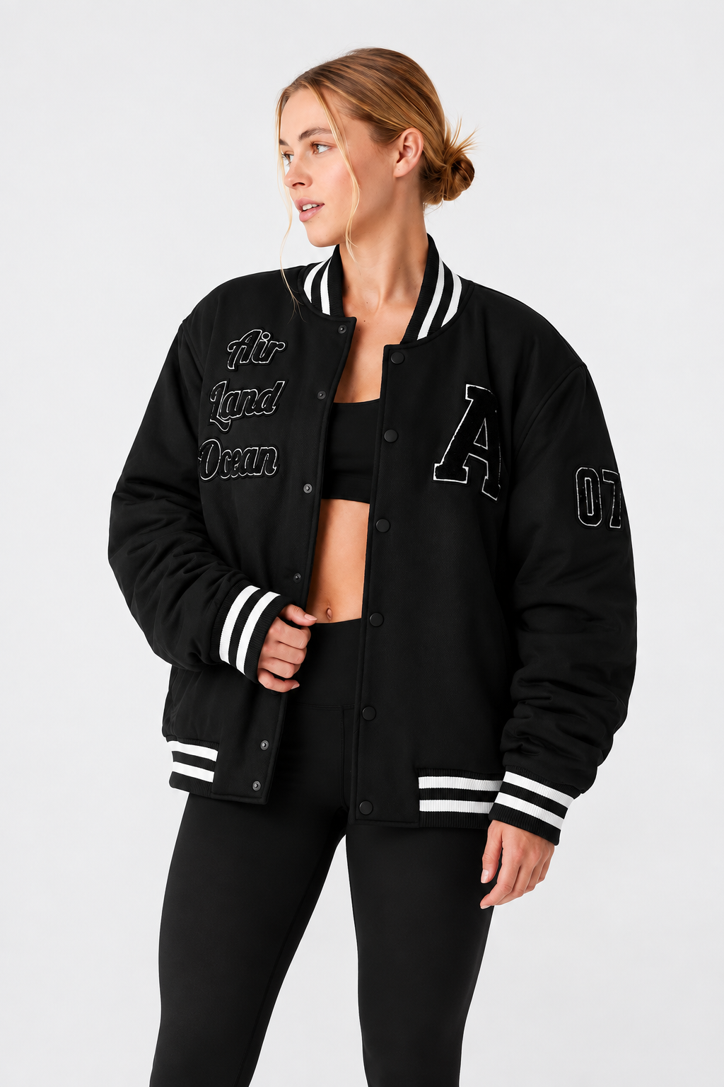 Veste Américaine en laine-ALO